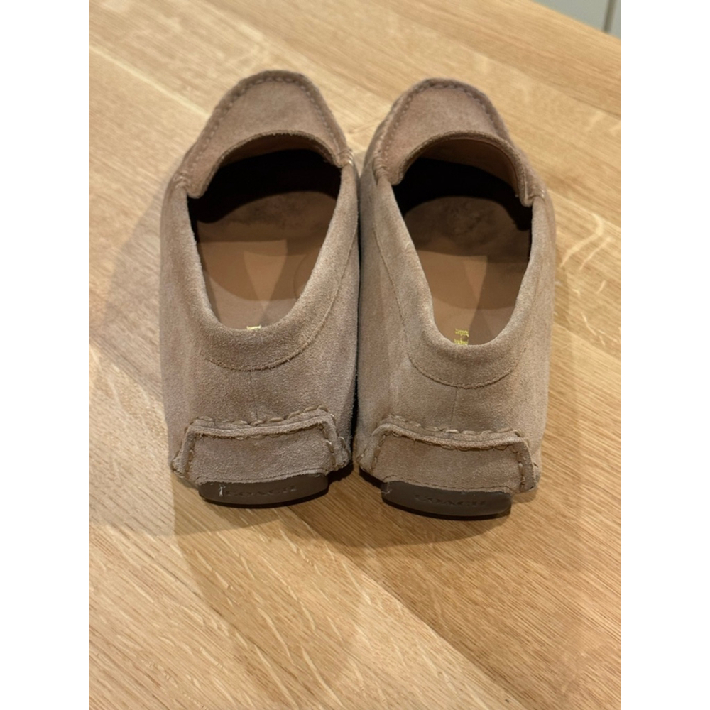 Women's Coach Brown Suede Loafers Size 7.5 - Picture 3 of 7